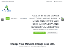 Tablet Screenshot of aidlin.com